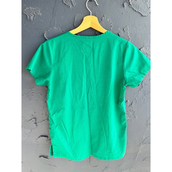 emerald green scrub top - Picture 4 of 4